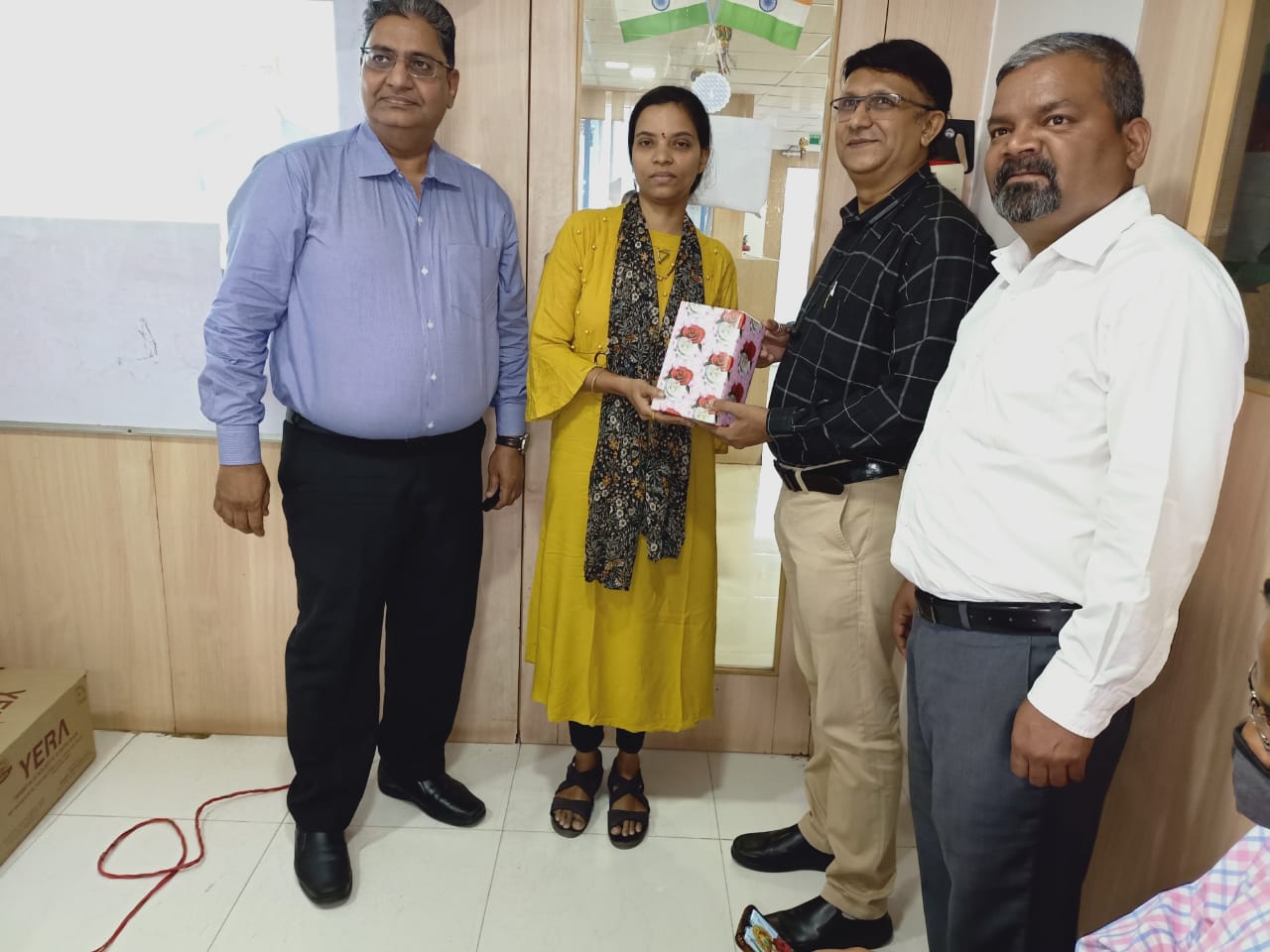 Felicitated for the Achievements in Star Health and Allied Insurance Co Ltd Business.