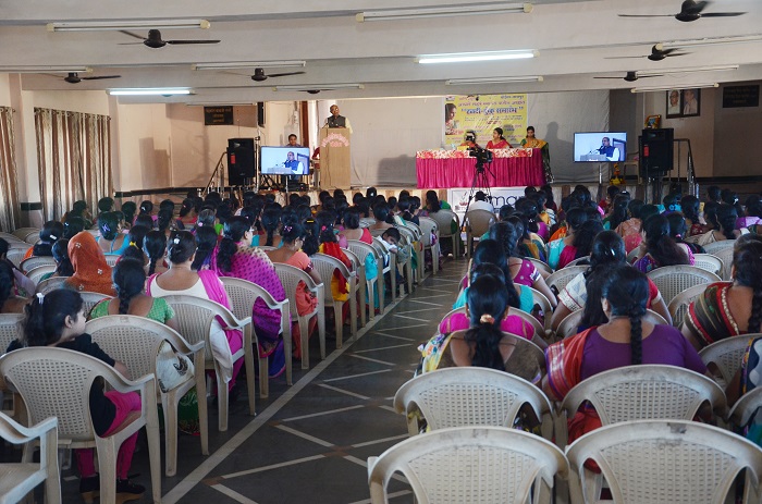 Addresing to Ladies on Haldi Kumkum Day 07.02.16