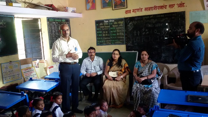 Footwear Distribution At Vllage- Kaspada, Dist- Palghar with IOE.