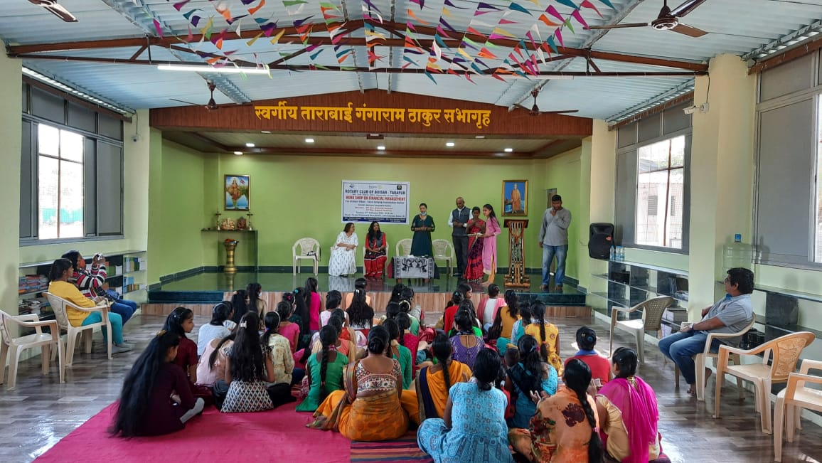 Speech to Women's under project Women Empowerment at Boisar